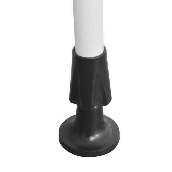 Einziehbare Markise, 150 cm, Orange/Weiß