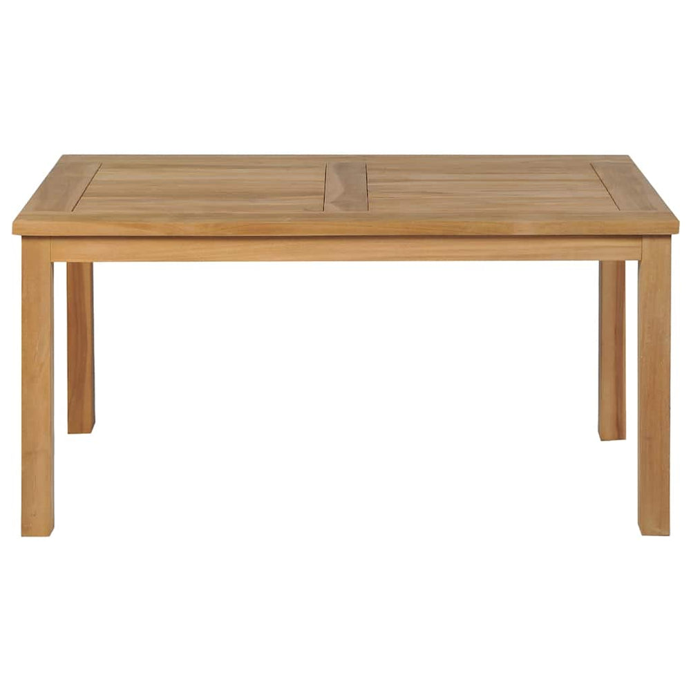 Couchtisch Teak Massivholz 90x50 cm
