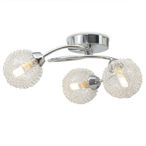 LED Deckenleuchte mit 3 G9-Glühlampen
