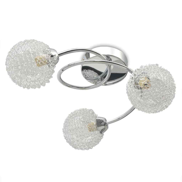LED Deckenleuchte mit 3 G9-Glühlampen
