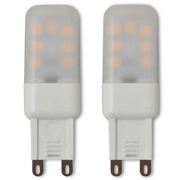 LED Deckenleuchte mit 3 G9-Glühlampen