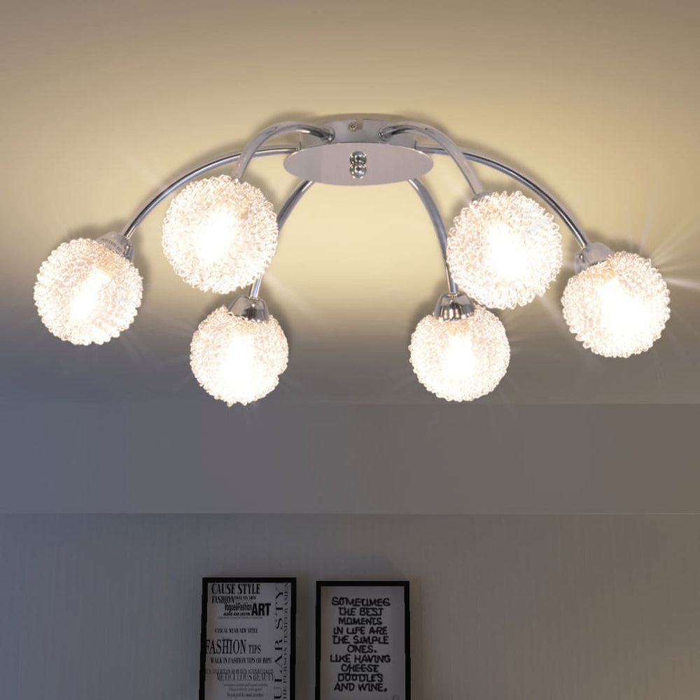 vidaXL Ceiling Light with 6 LED Bulbs G9 240 W