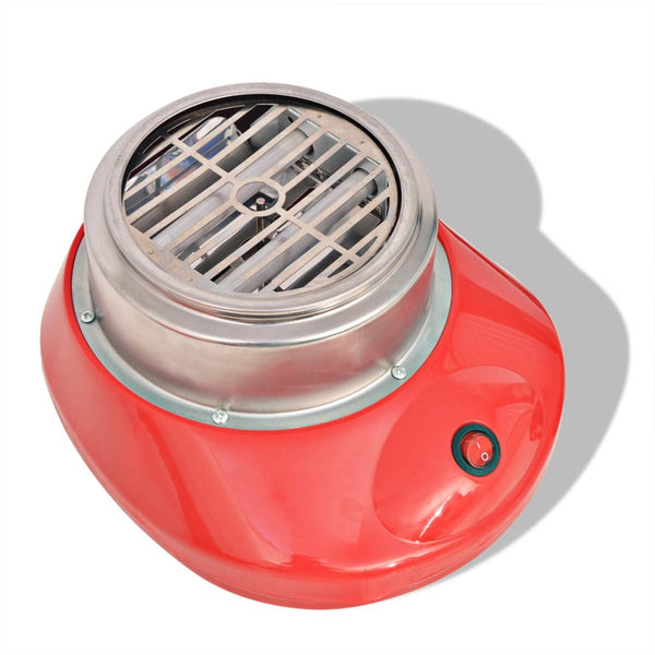 Zuckerwattemaschine, 480 W, Rot