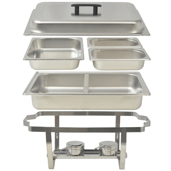 Edelstahl Chafing Dish Set, 3-teilig