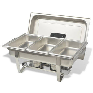 Edelstahl Chafing Dish Set, 3-teilig