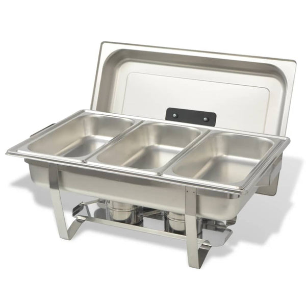 Edelstahl Chafing Dish Set, 3-teilig