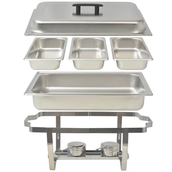 Edelstahl Chafing Dish Set, 3-teilig