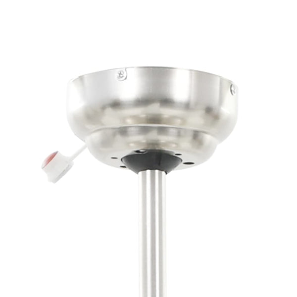 Deckenventilator mit Lampe Weiß 128cm