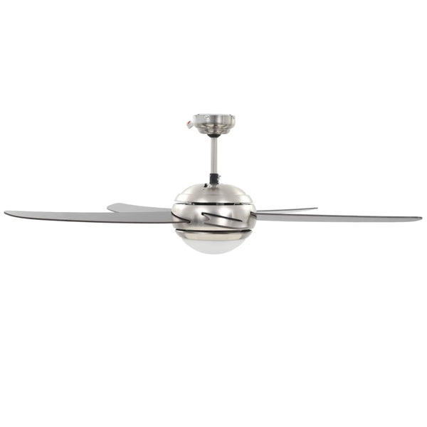 Deckenventilator mit Licht, 128 cm, Braun