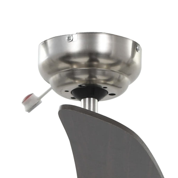 Deckenventilator mit Licht, 128 cm, Braun