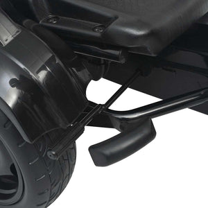 Pedal Go-Kart mit verstellbarem Sitz - Schwarz
