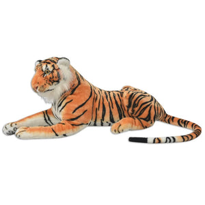 XXL Tiger Kuscheltier Braun