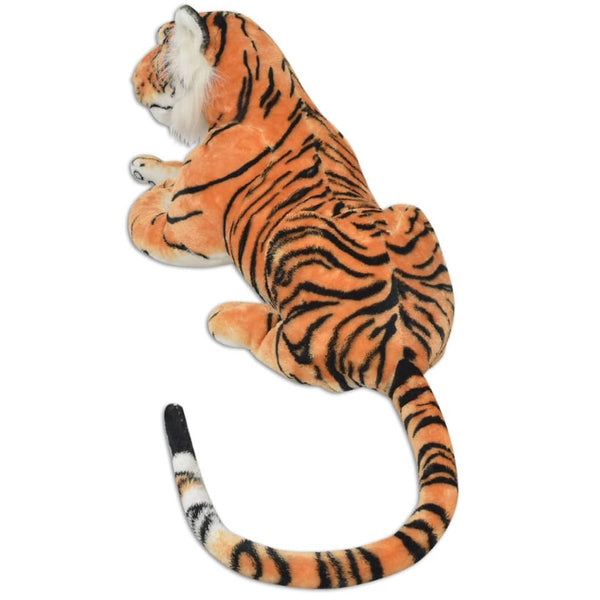 XXL Tiger Kuscheltier Braun