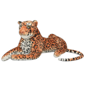 XXL Leopard Plüschtier Braun