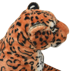 XXL Leopard Plüschtier Braun