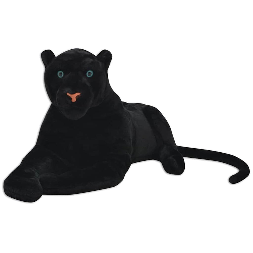 XXL Panther Kuscheltier Schwarz