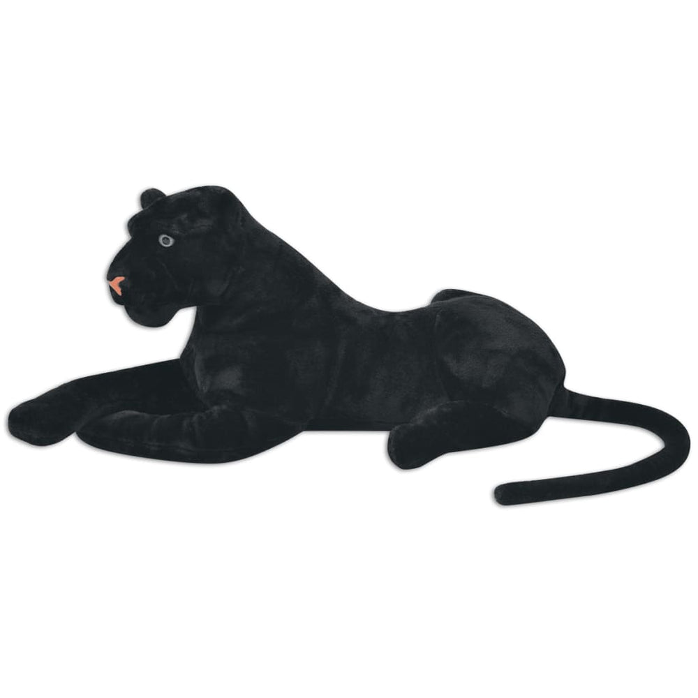 XXL Panther Kuscheltier Schwarz