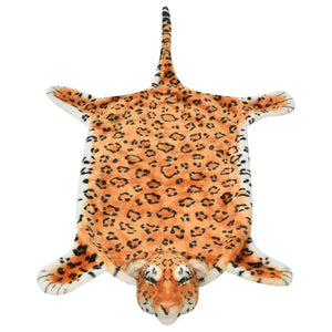 Leopardenfell Teppich Braun 139 cm