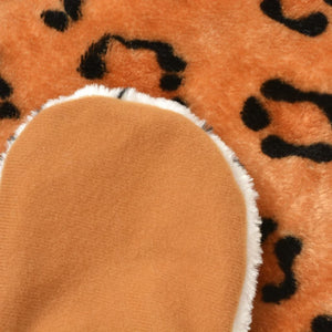 Leopardenfell Teppich Braun 139 cm