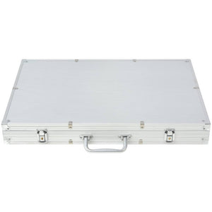 Poker Set mit 1000 Laserchips im Alukoffer