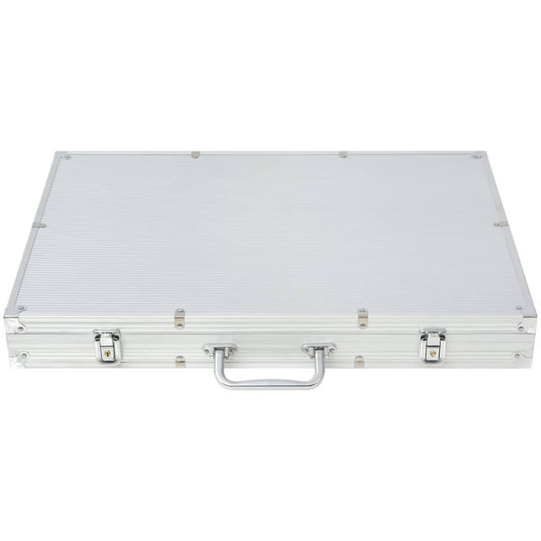 Poker Set mit 1000 Laserchips im Alukoffer