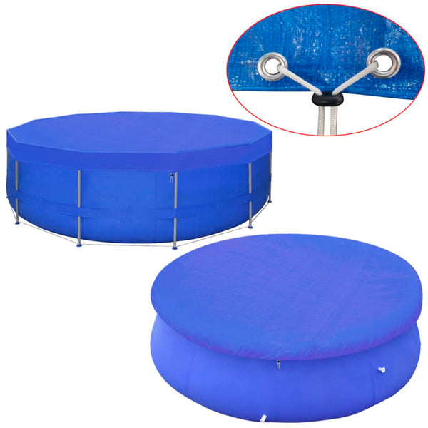 Poolabdeckung PE Rund 540 cm