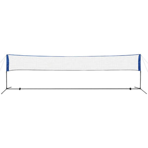 Badmintonnetz mit Federbällen 600x155 cm