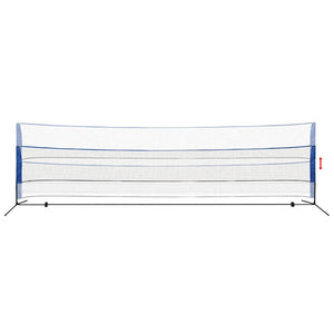 Badmintonnetz mit Federbällen 600x155 cm