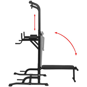 Power Tower with Sit-Up Bench