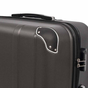 4-teiliges Hartschalen-Trolley-Set Anthrazit