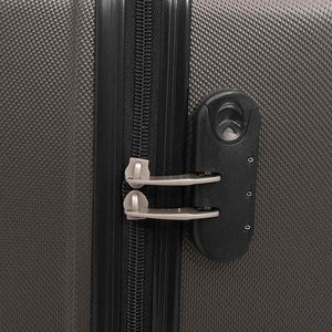 4-teiliges Hartschalen-Trolley-Set Anthrazit