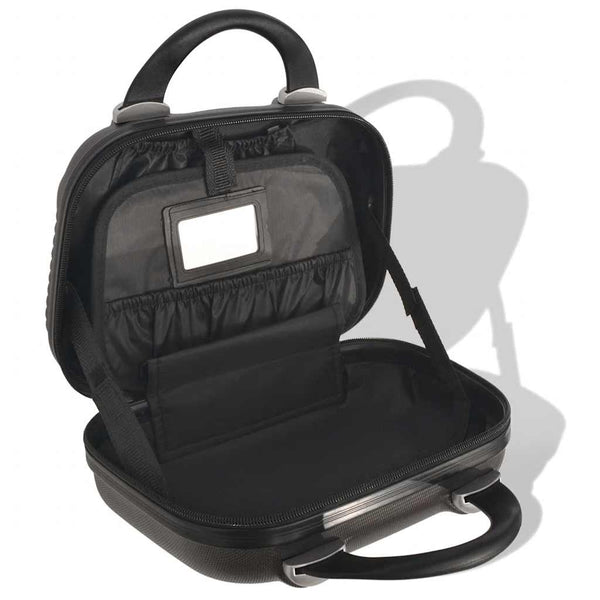4-teiliges Hartschalen-Trolley-Set Anthrazit