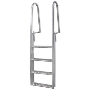 4-Stufen Aluminium Dock-/Poolleiter 167cm