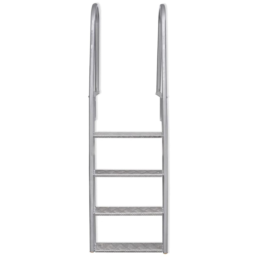 4-Stufen Aluminium Dock-/Poolleiter 167cm
