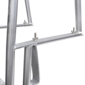 4-Stufen Aluminium Dock-/Poolleiter 167cm