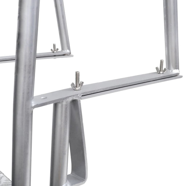 4-Stufen Aluminium Dock-/Poolleiter 167cm