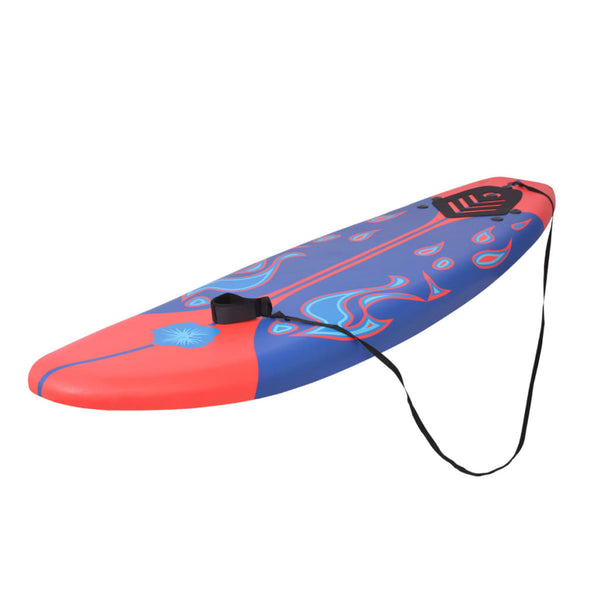 Blau-Rotes Surfbrett 170cm
