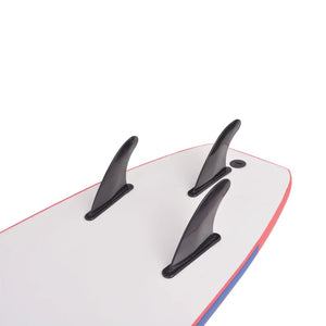 Blau-Rotes Surfbrett 170cm