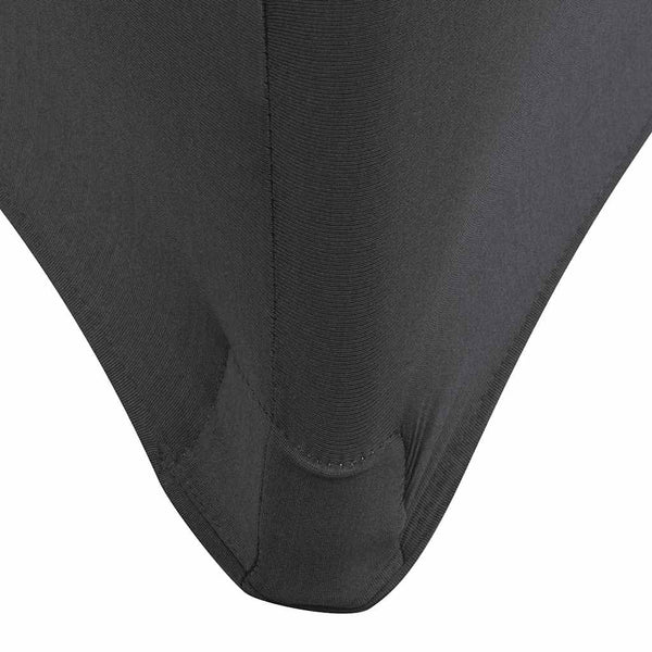 Stretch-Tischhusse 2 Stk. 243 x 76 x 74 cm Anthrazit