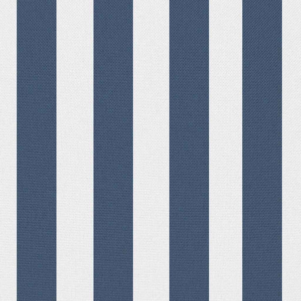 Gartenkissen 4 Stk. Streifenmuster 45 x 45 cm Marineblau