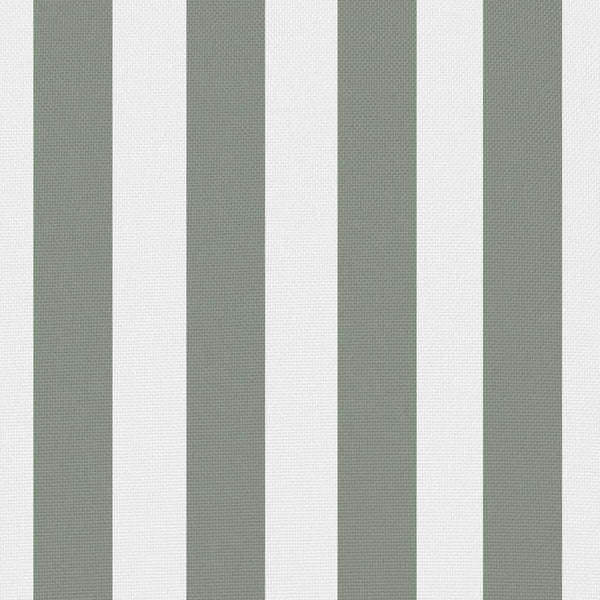 Gartenkissen 2 Stk. Streifenmuster 45 x 45 cm Grau
