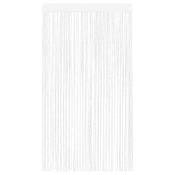 Fadenvorhang 2 Stk.100 x 250 cm Weiß