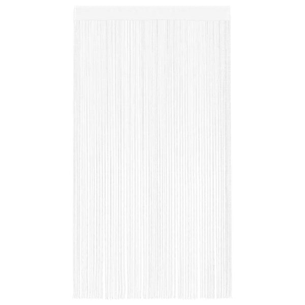 Fadenvorhänge 2 Stk. 140 x 250 cm Weiß