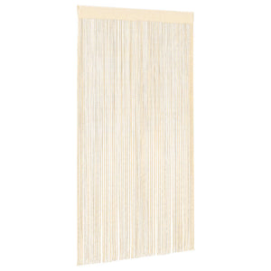 Fadenvorhänge 2 Stk. 100 x 250 cm Cremefarben