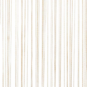 Fadenvorhänge 2 Stk. 100 x 250 cm Beige
