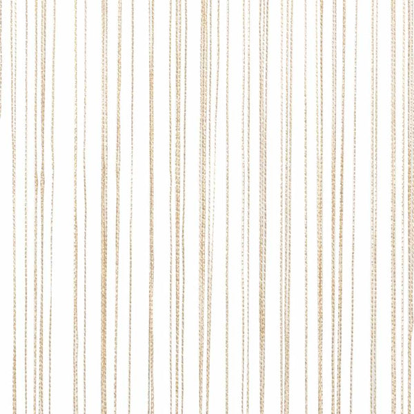Fadenvorhänge 2 Stk. 100 x 250 cm Beige