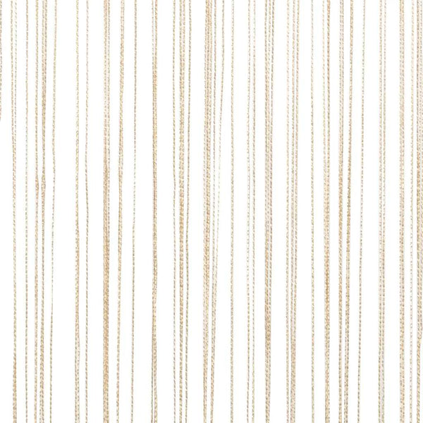 Fadenvorhänge 2 Stk. 140 x 250 cm Beige
