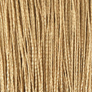 Fadenvorhänge 2 Stk. 140 x 250 cm Beige