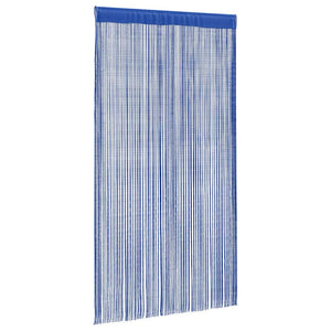 Fadenvorhänge 2 Stk. 100 x 250 cm Blau