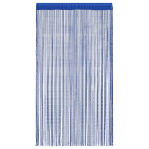 Fadenvorhänge 2 Stk. 100 x 250 cm Blau
